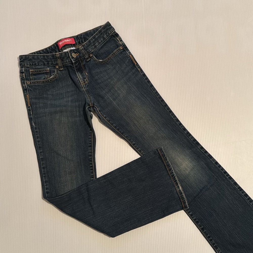 Old Navy Adjustable waist, Boot-Cut Jeans. Girls size 10